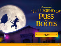 Игра Бродилки кот в сапогах