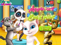 Игра Мейкап для Анжелы Игра Мейкап для Анжелы